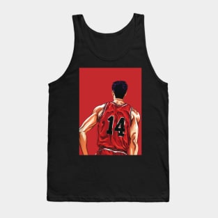 Slam Dunk Mitsui Hisashi vector Tank Top